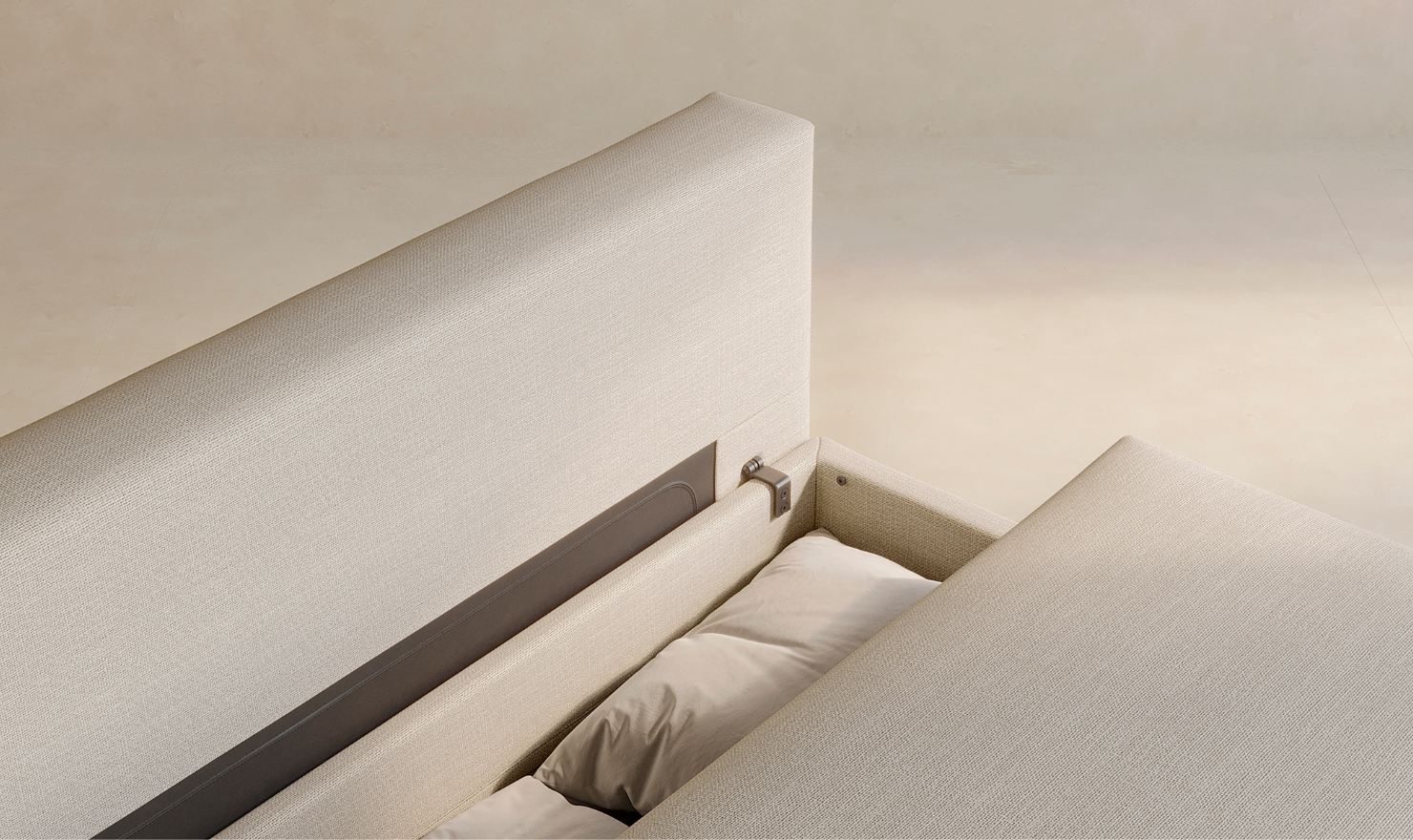 Innovation Living Osvald 2-Seater Fabric Sofa Bed-Jennifer Furniture