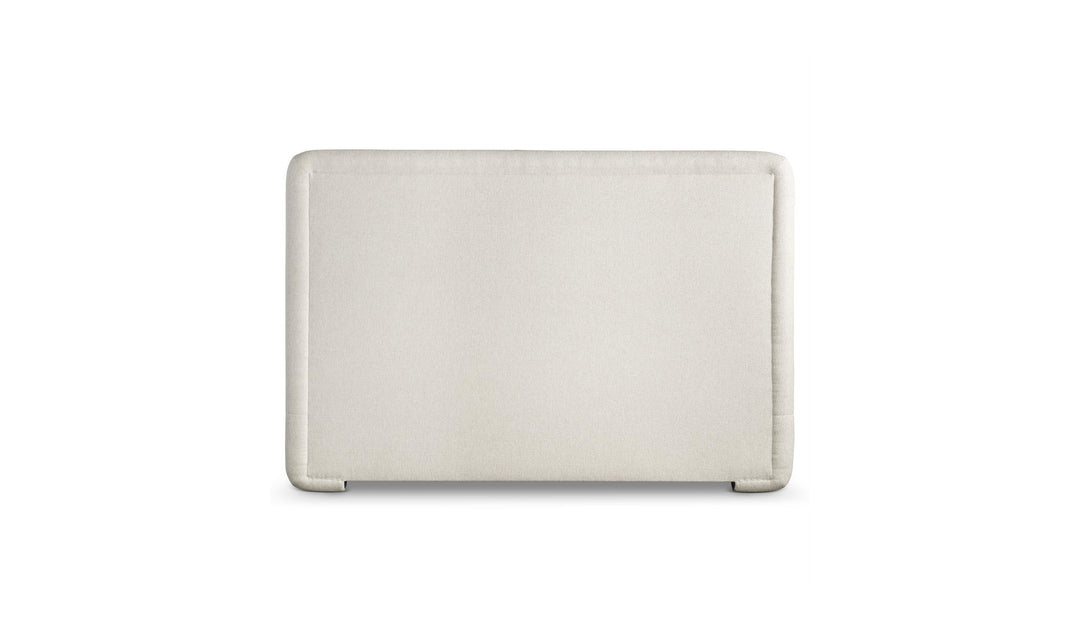 Bernhardt Antibes Lushy Upholstered Panel Bed with Rounded Panels
