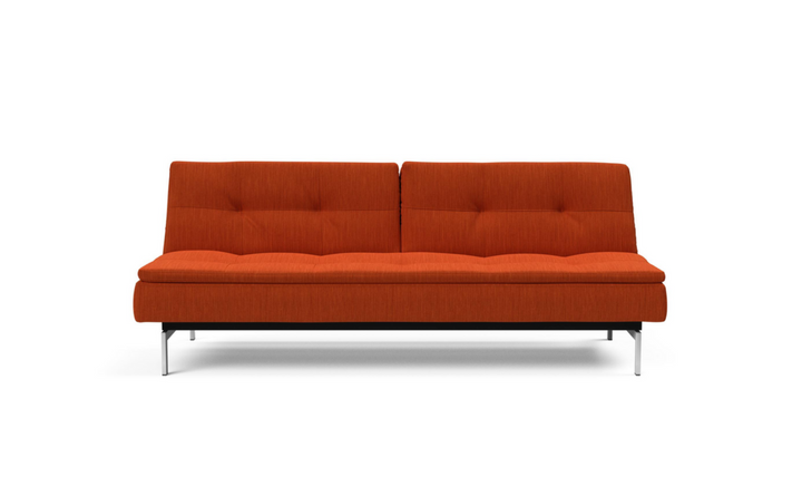 Innovation Living Dublexo 2-Seater Fabric Sleeper Sofa With Stainless Steel Legs-Jennifer Furniture