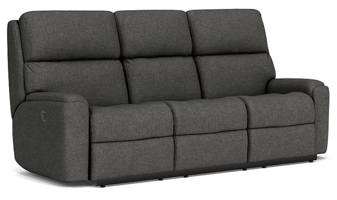 Flexsteel Rio Power Reclining Living Room Set with Power Headrests