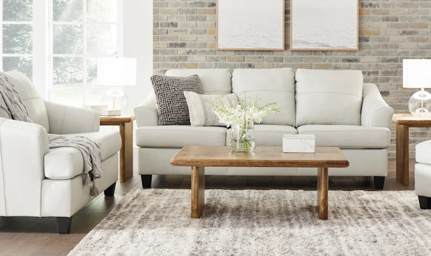 Leather sofa bed 3 seater deals