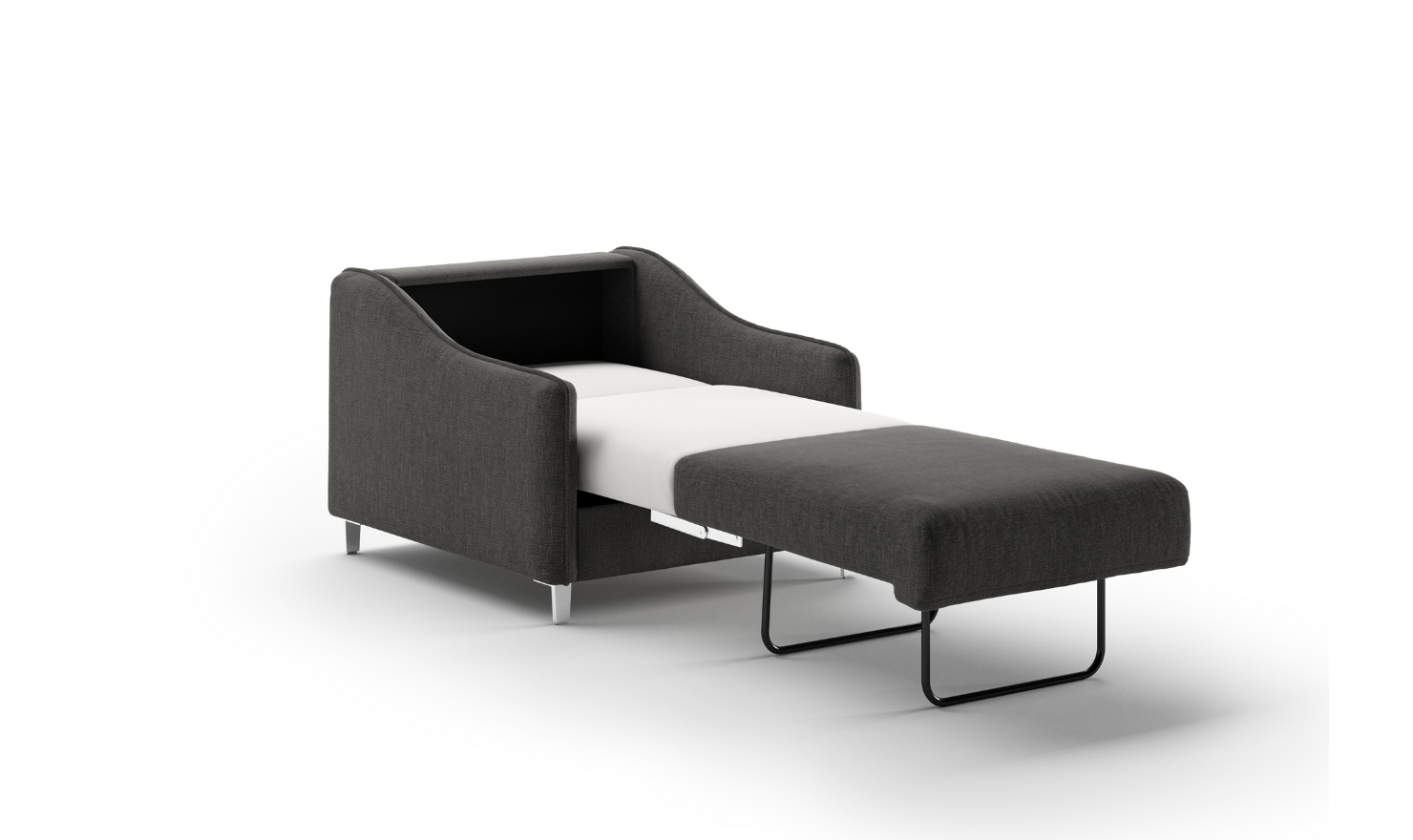 Luonto Ethos Dual Motion Fabric Sleeper Sofa with Foam Mattress