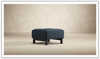 Innovation Living Grand DEL 2-Seater Fabric Sofa Bed with Ottoman-Jennifer Furniture