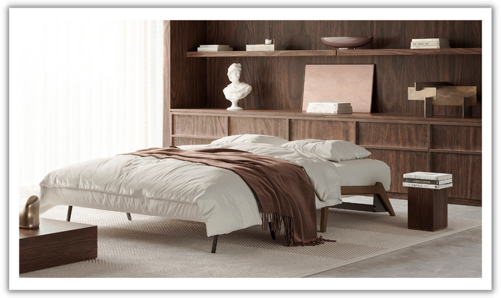 Innovation Living Cubed Fabric 2-Seater Queen Sized Sleeper Sofa With Hidden Bedding Storage-Jennifer Furniture