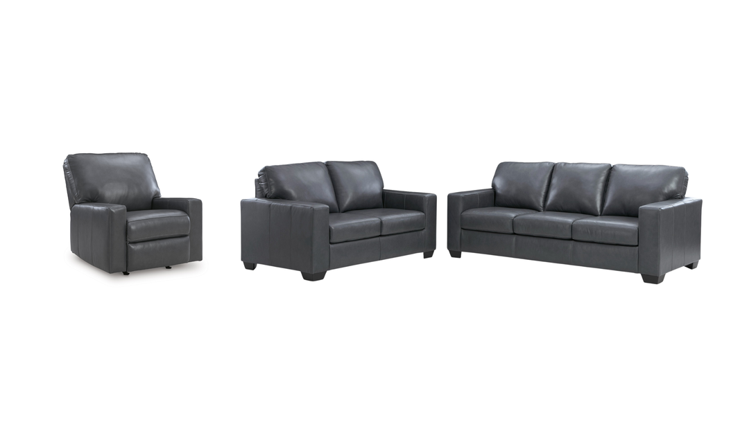 Modern Heritage Bolsena Caramel Leather Living Room Set (2 Pieces / 3 Pieces)