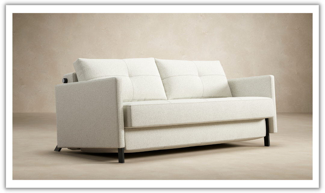 Innovation Living Cubed Full Size Sleeper Sofa With Two Color Option-Jennifer Furniture