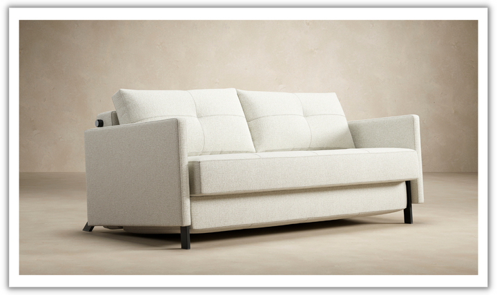Innovation Living Cubed Full Size Sleeper Sofa With Two Color Option-Jennifer Furniture