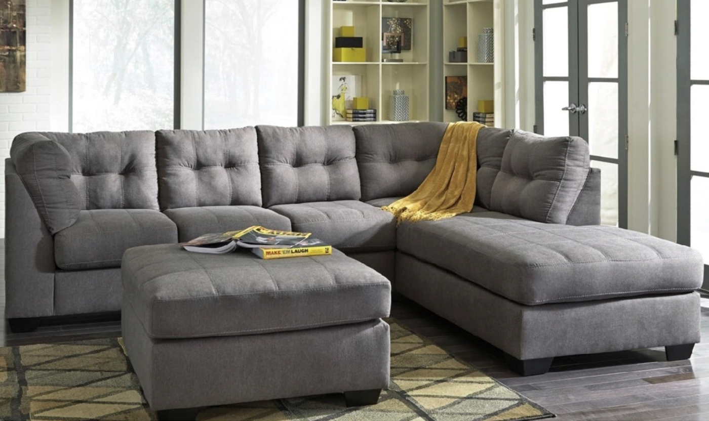 Maier Sectional with Tufted Back
