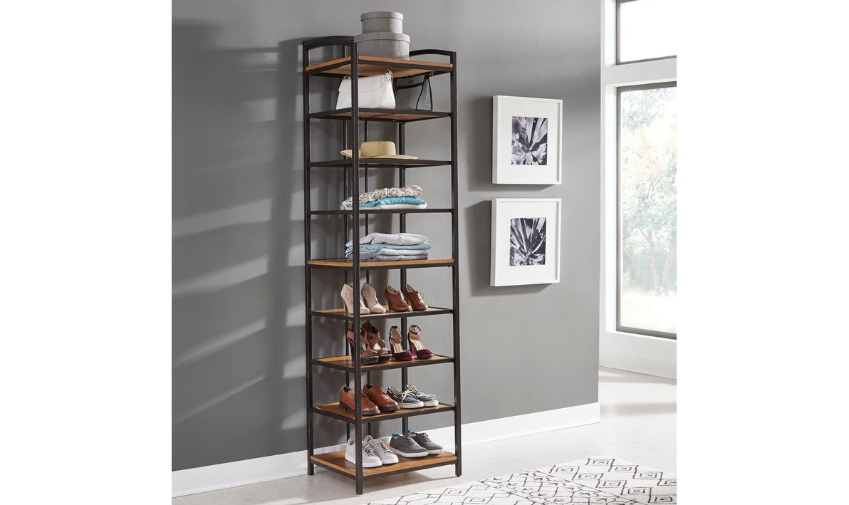 Modern Craftsman Closet Wall Shelf Unit  7 by homestyles