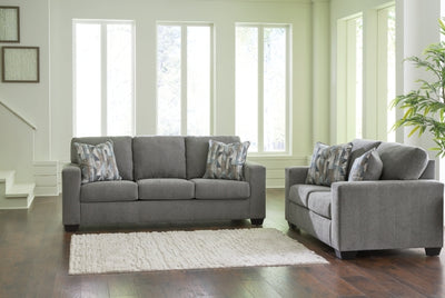 Deltona Living Room Set in Fabric
