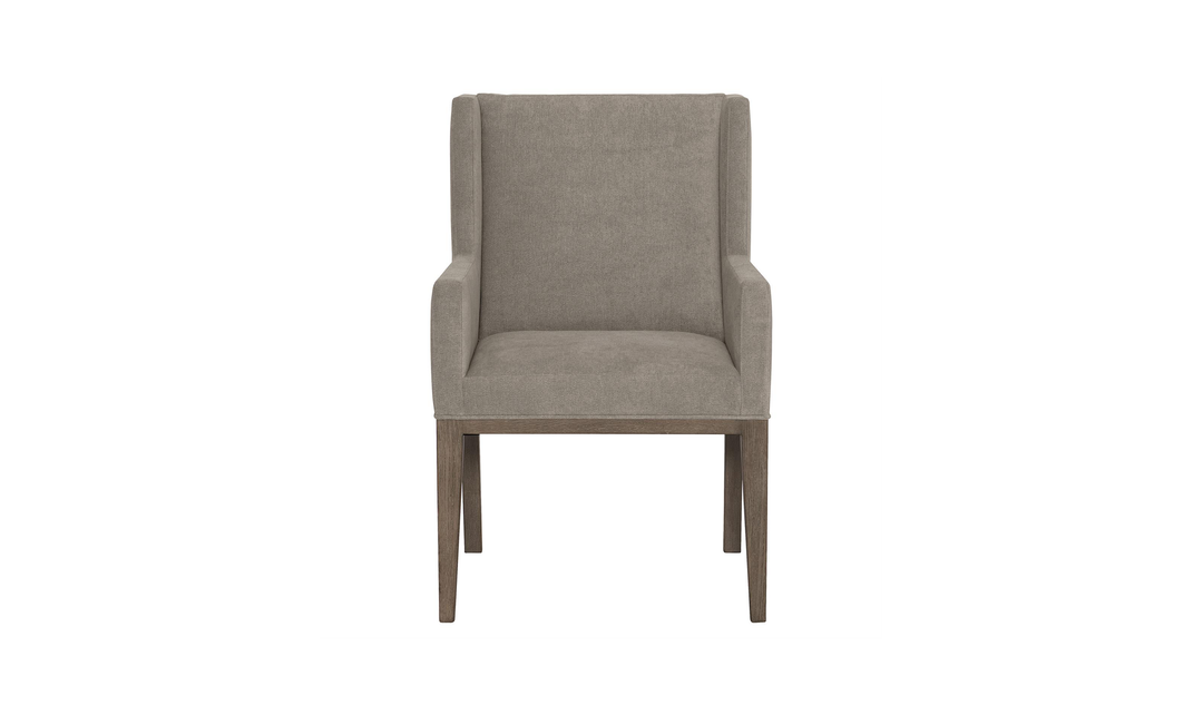 Bernhardt Linea Polyester Upholstered Arm chair with Tapered Legs