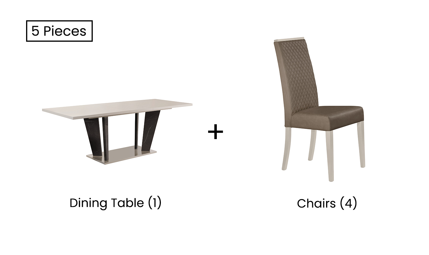 Jennifer Italia Sonia Rectangular Extendable Wooden Dining Room Set In ...