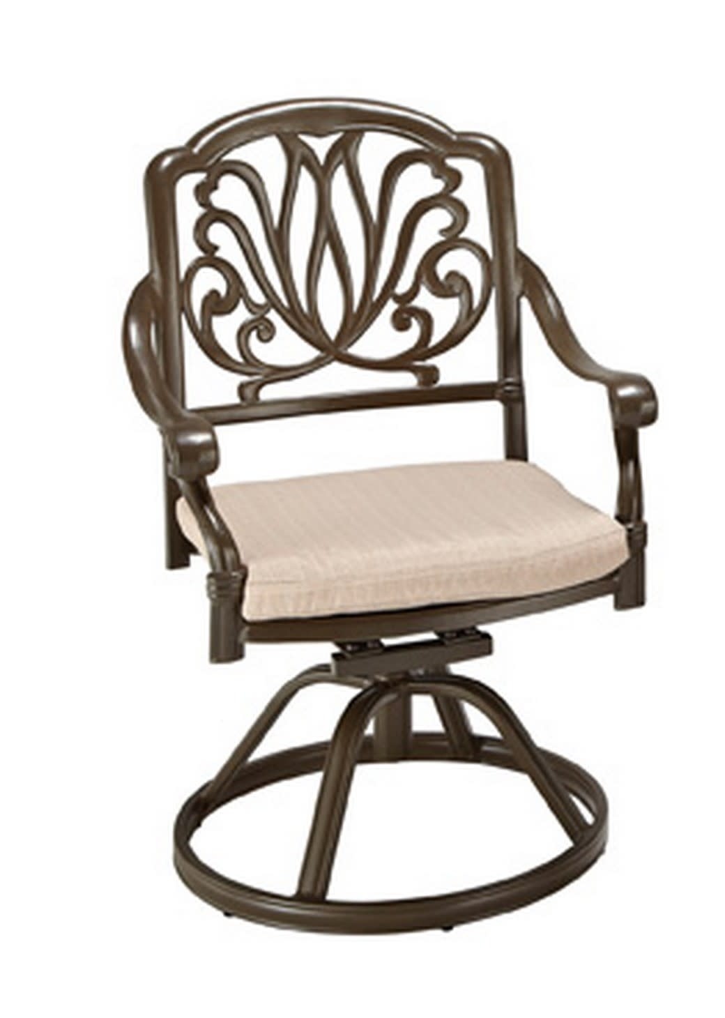 Capri Outdoor Swivel Rocking Chair By Homestyles
