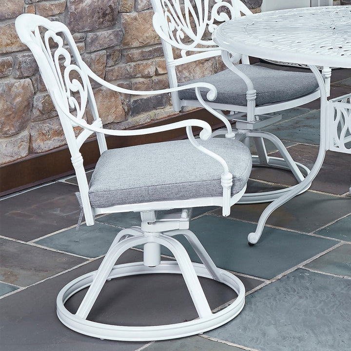 Capri Outdoor Swivel Rocking Chair By Homestyles