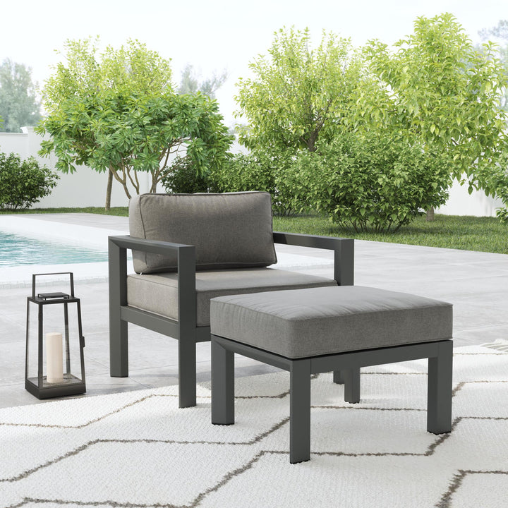 Grayton Chair W/ Ottoman By Homestyles