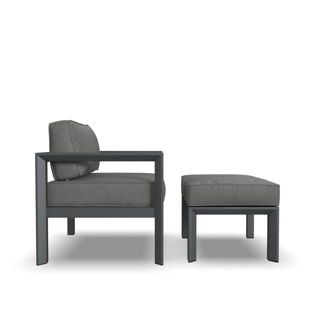 Grayton Chair W/ Ottoman By Homestyles