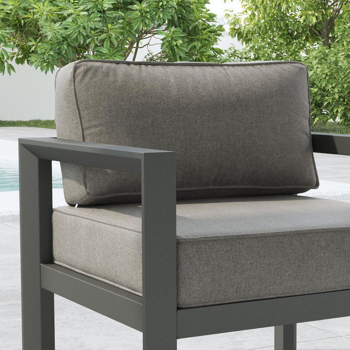 Grayton Outdoor Aluminum Lounge Chair By Homestyles