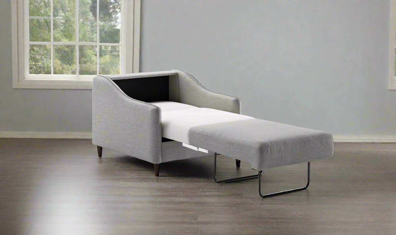 Luonto Ethos Dual Motion Fabric Sleeper Sofa with Foam Mattress