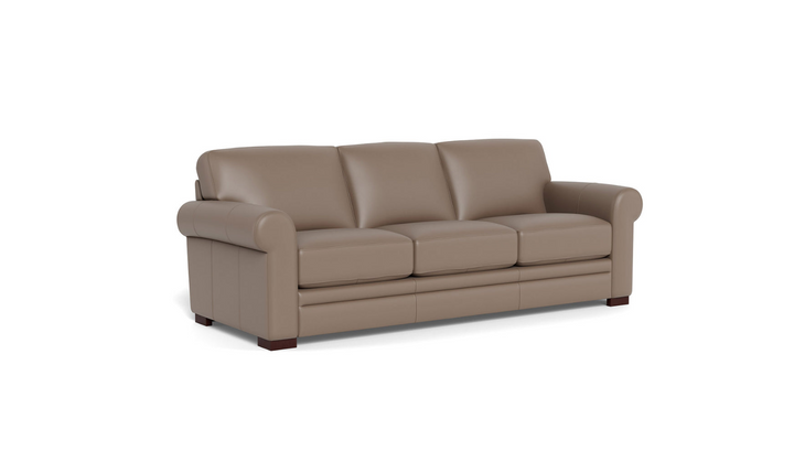 Hydeline Brookfield 3-Seater Waxy Pull-up Leather Sofa in Mocha Brown-Jennifer Furniture