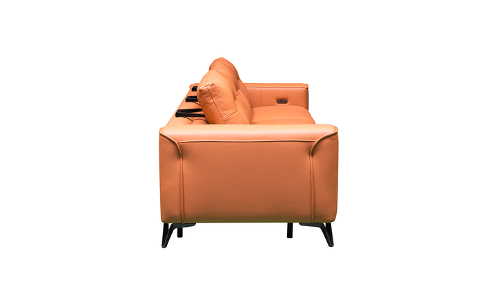 Klaussner Alessandro 3-Seater Leather Power Recliner Sofa
