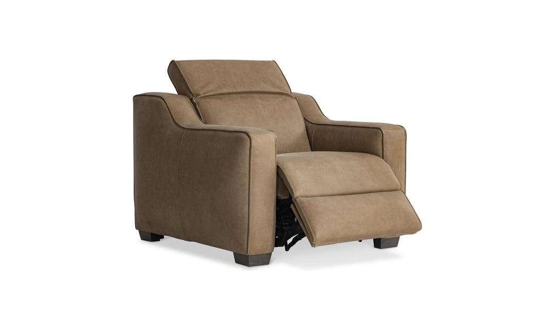 Bernhardt Flynn Leather Power Motion Chair