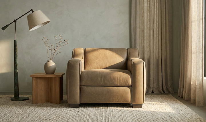 Bernhardt Flynn Leather Power Motion Chair