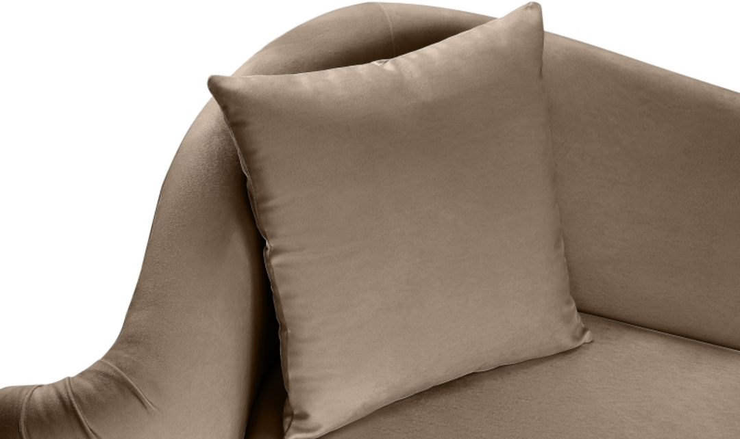 Meridian Furniture Destin Velvet Upholstered Loveseat Sofa