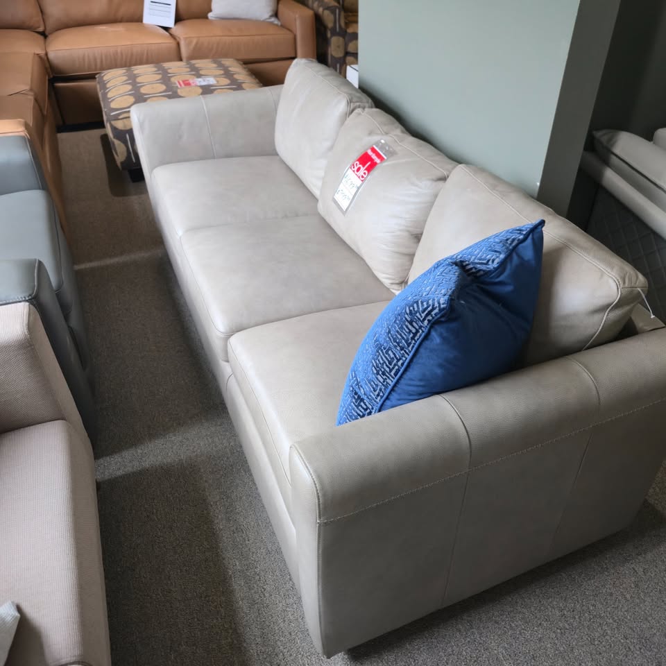 Leather Italia Sofa - 100% Leather