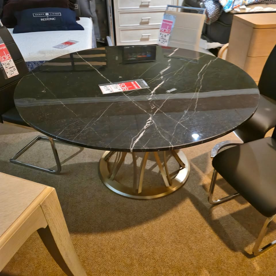 54" Stone Top Table