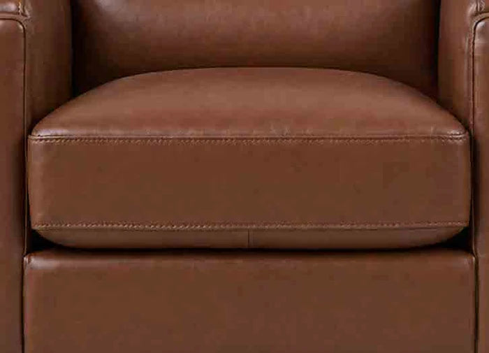 Hydeline Elm Leather Chair With Zip Cover