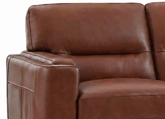 Hydeline Elm Leather Chair With Zip Cover