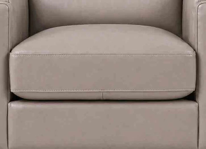 Hydeline Elm Leather Chair With Zip Cover