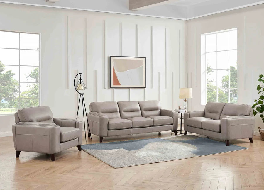 Hydeline Elm Leather Chair With Zip Cover