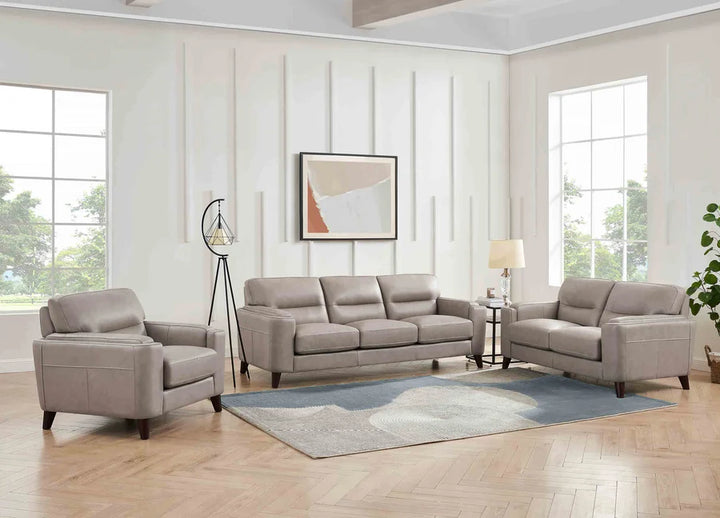 Hydeline Elm Leather Chair With Zip Cover