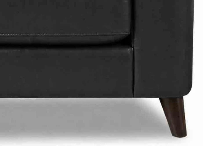 Hydeline Elm Leather Chair With Zip Cover