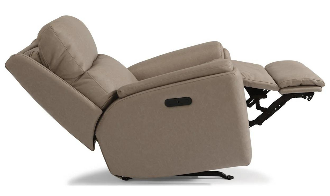 Flexsteel Rio Power Reclining Living Room Set with Power Headrests