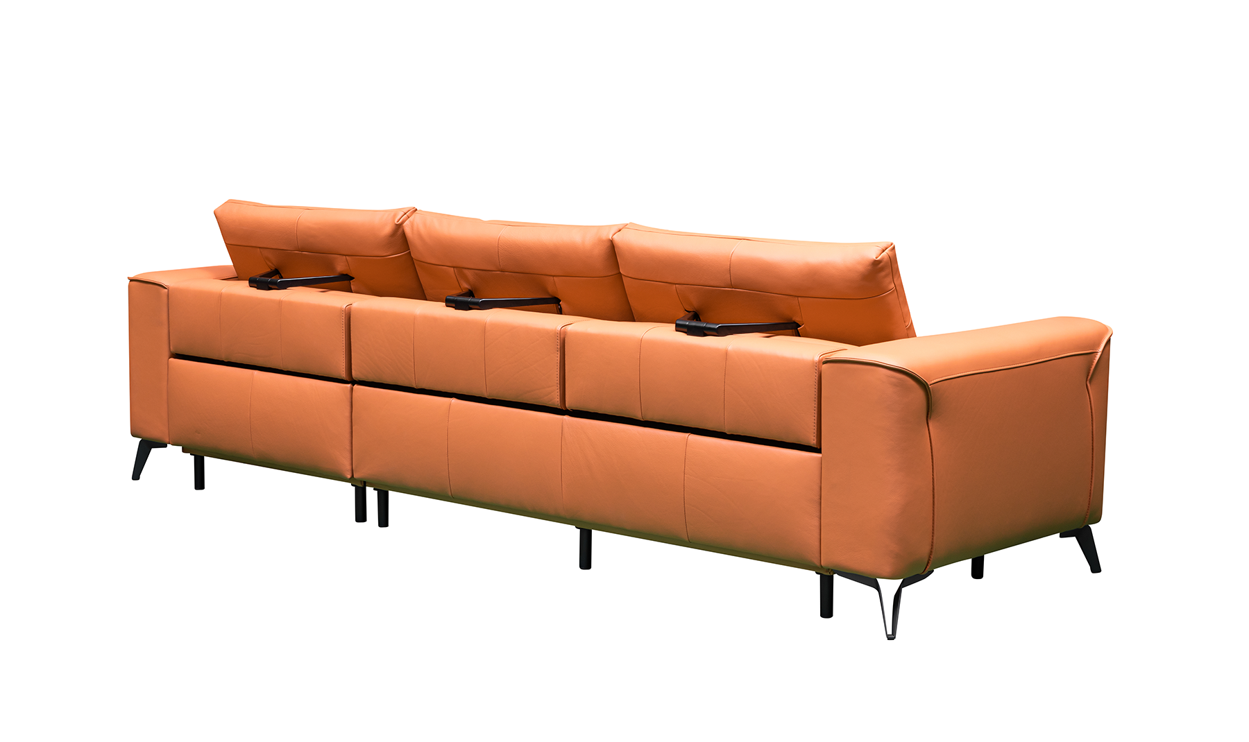 Klaussner Alessandro 3-Seater Leather Power Recliner Sofa