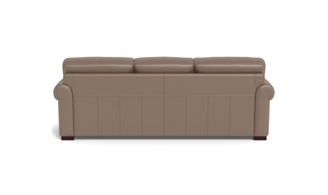 Hydeline Brookfield 3-Seater Waxy Pull-up Leather Sofa in Mocha Brown-Jennifer Furniture