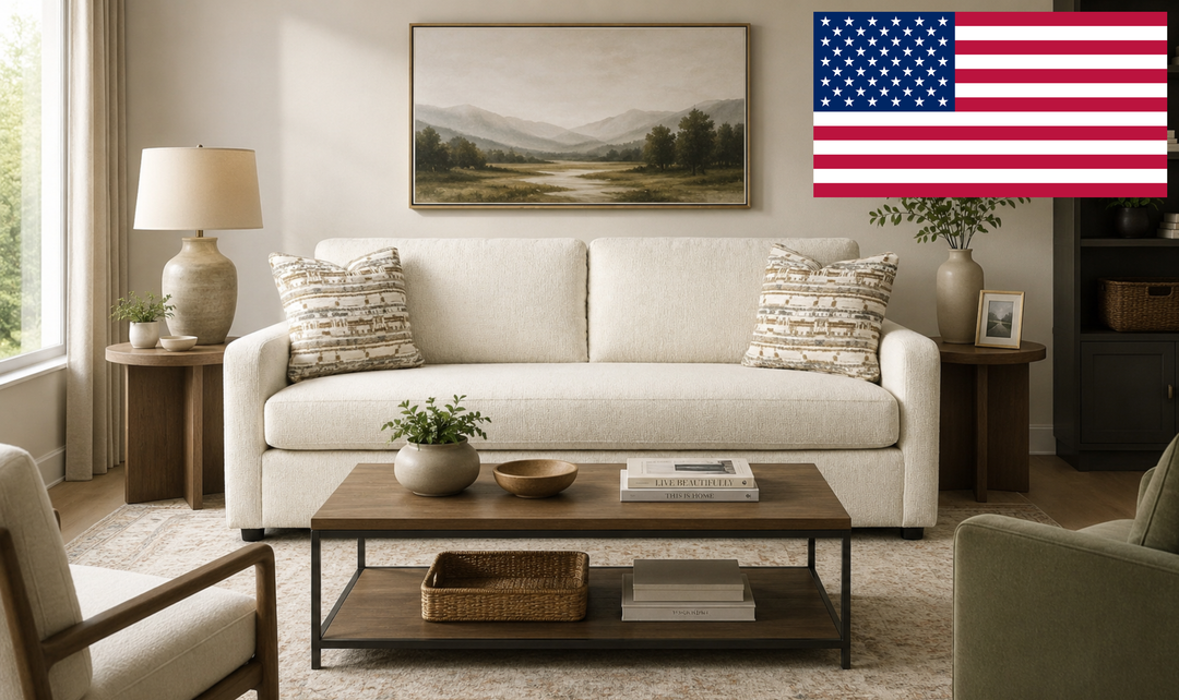 Klaussner Briarwood Fabric 2 Over 1 Sofa With Accent Pillows-jennifer Funiture