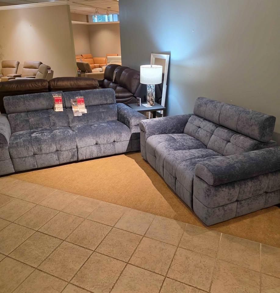 Klaussner Soffio Power Reclining Sofa & Loveseat