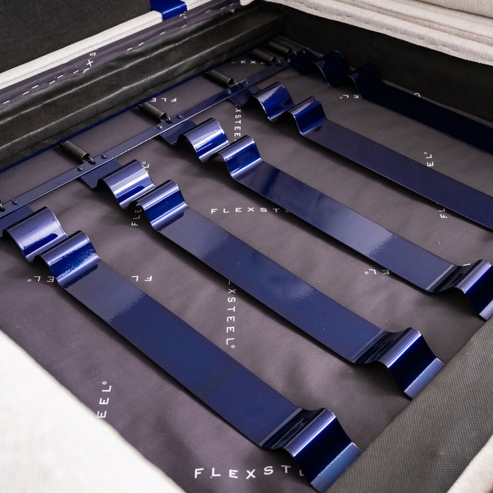 Flex 4-seat Sectional With Narrow Arm And Storage Ottoman By Homestyles