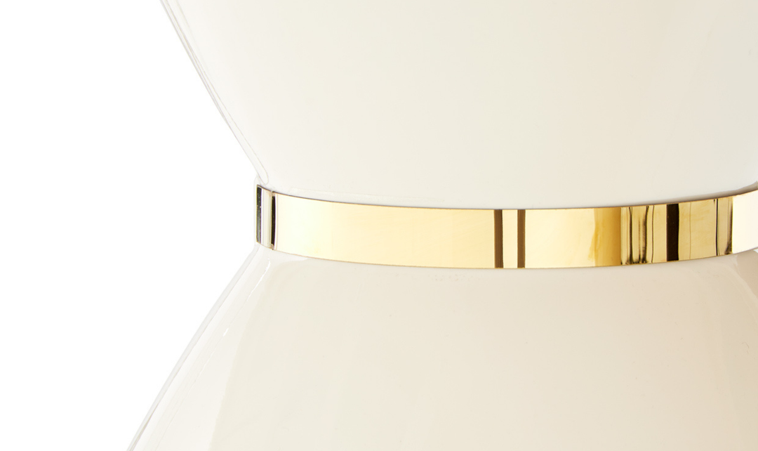 AICO Lisbon Silken Matte Cream Dining Table