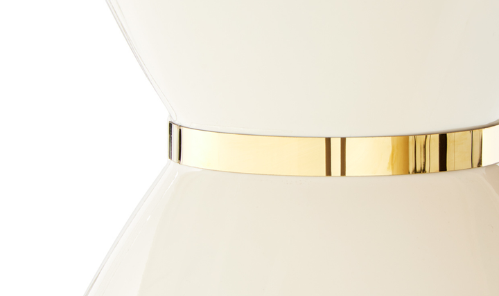 AICO Lisbon Silken Matte Cream Dining Table