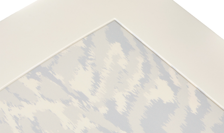 AICO Lisbon Silken Matte Cream Dining Table