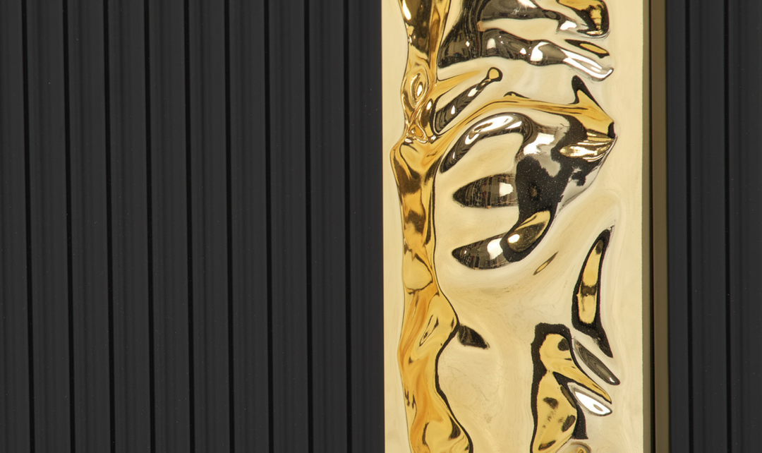 AICO Lisbon Silken Matte Cream Media Cabinet