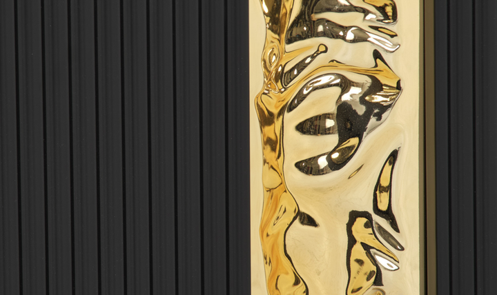 AICO Lisbon Silken Matte Cream Media Cabinet