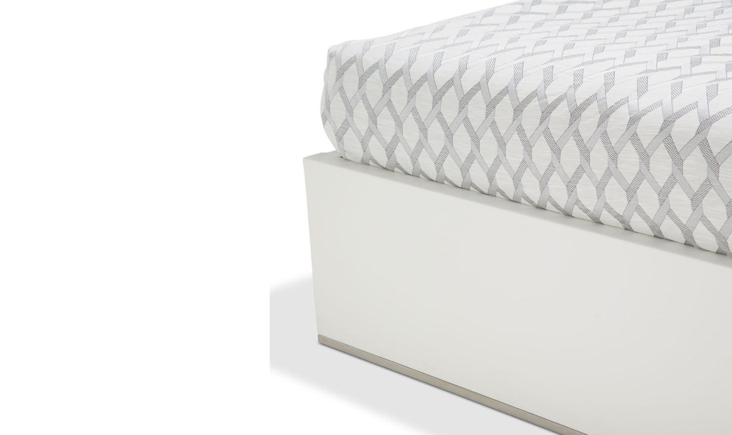 AICO State Street - Queen Upholstered Panel Bed