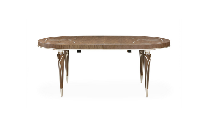AICO Furniture Villa Cherie"4 Leg Oval Dining Table