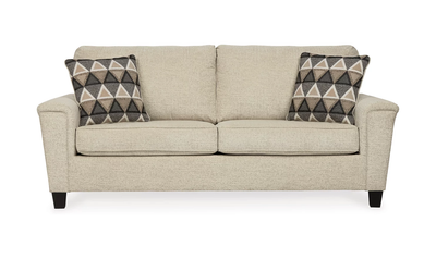 Abinger 3-Seater Polyester Sofa with Faux Wood Leg Finish