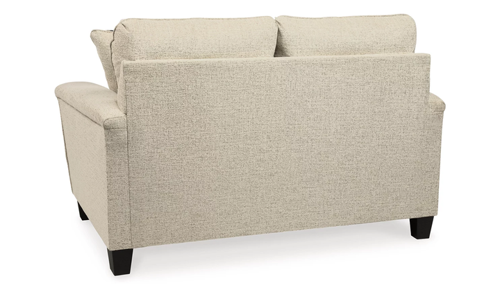 Abinger Loveseat with faux wood finish